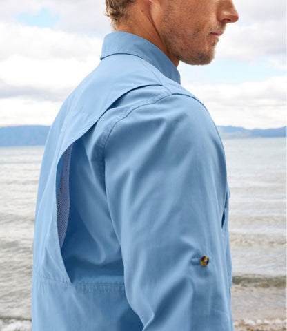Men's Tropicwear Shirt, Long-Sleeve L.L.Bean New