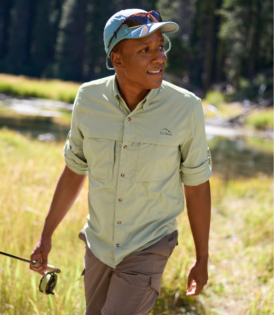Men's Tropicwear Shirt, Long-Sleeve L.L.Bean New