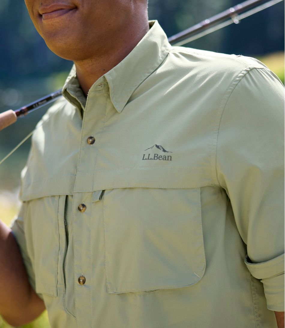Men's Tropicwear Shirt, Long-Sleeve L.L.Bean New