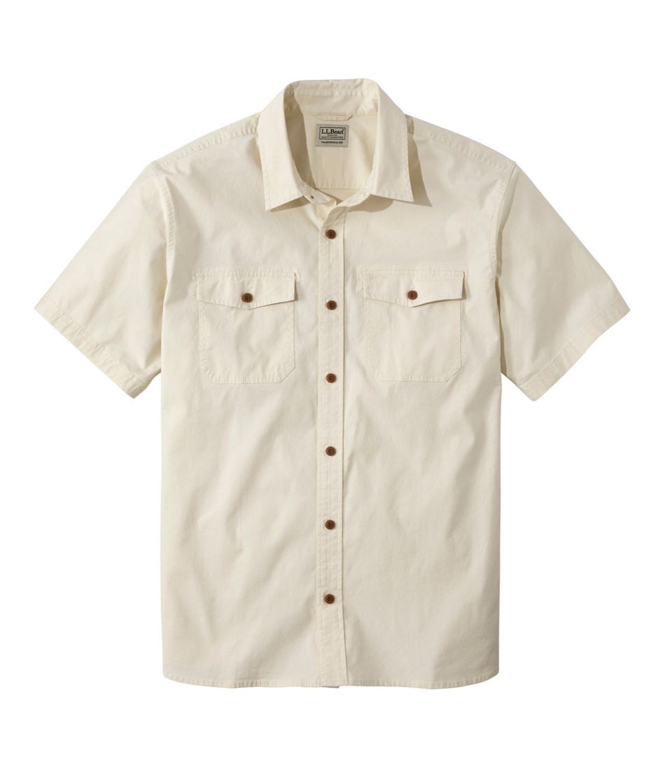 Men's Riverton Ripstop Shirt, Short-Sleeve, Traditional Untucked Fit L.L.Bean Popular