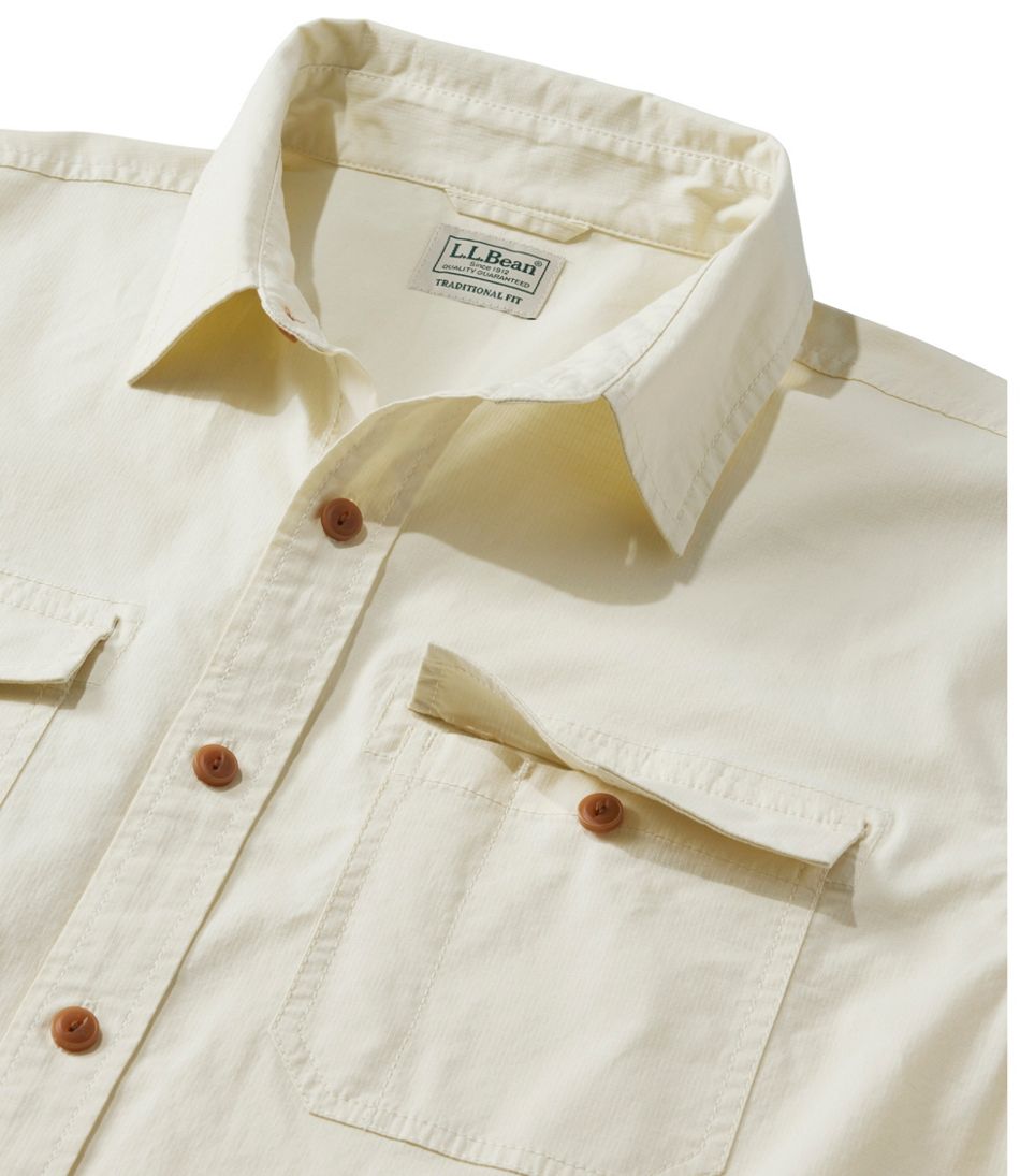 Men's Riverton Ripstop Shirt, Short-Sleeve, Traditional Untucked Fit L.L.Bean Popular