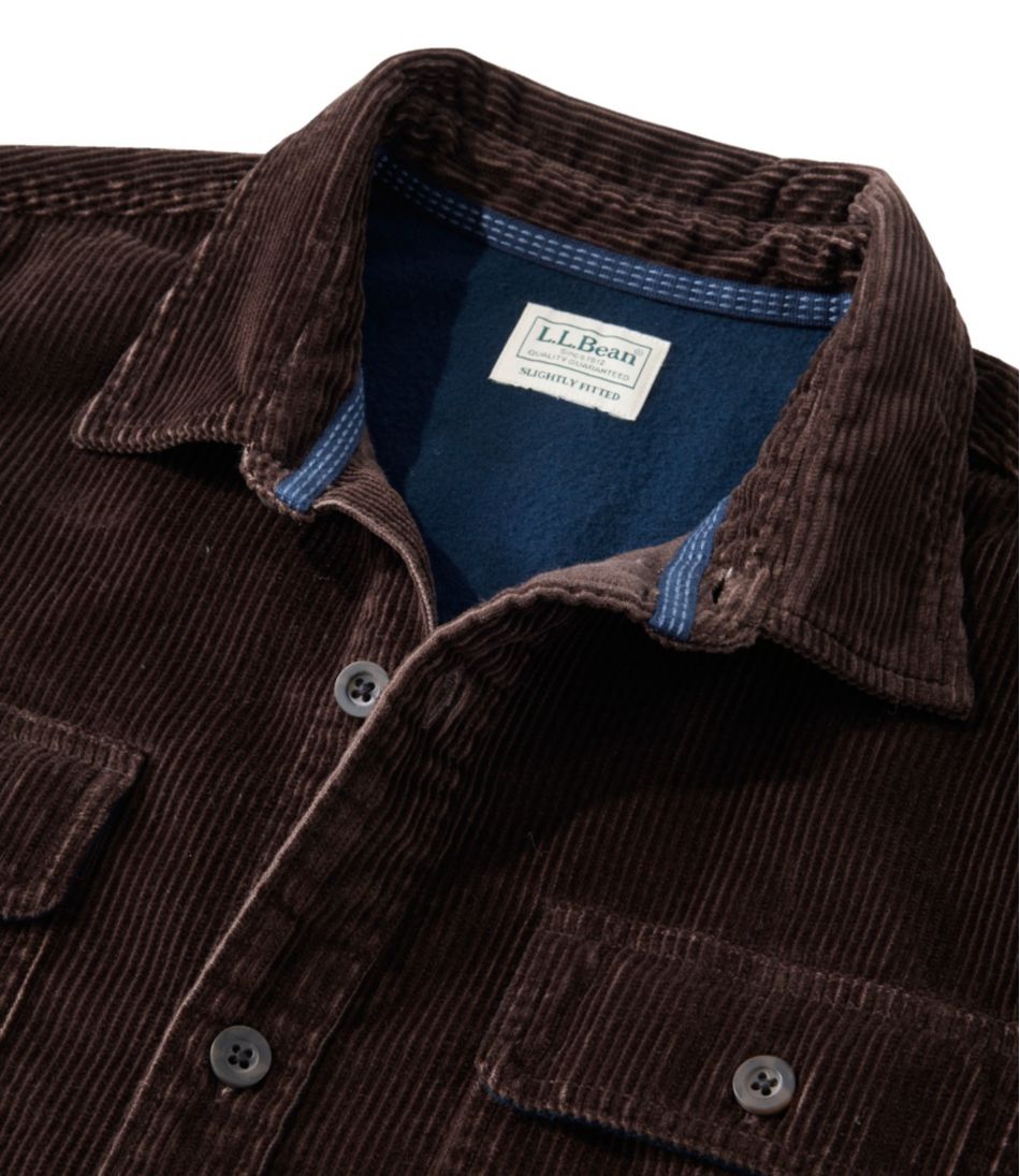 Men's Rangeley Corduroy Shirt, Slightly Fitted L.L.Bean Trending