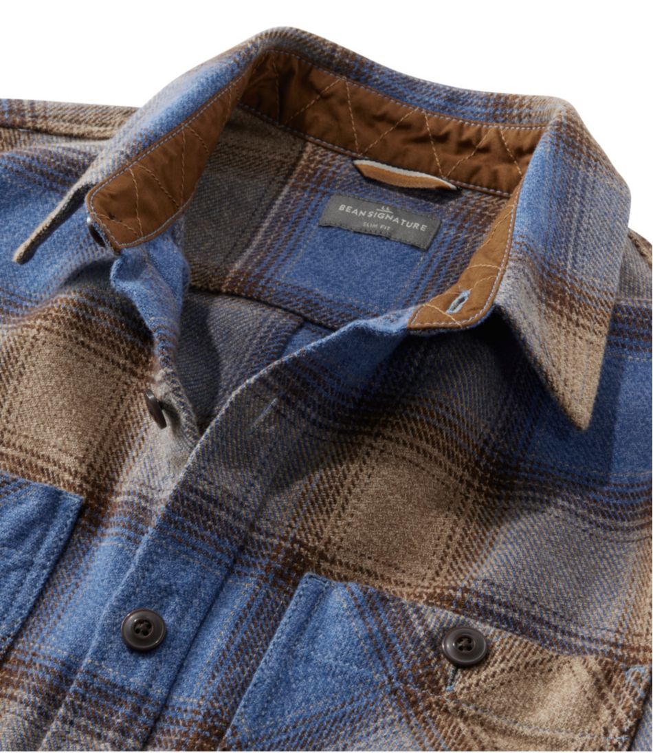 Men's Signature Northwoods Twill Shirt L.L.Bean Classic