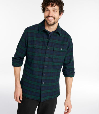 Men's Chamois Shirt, Slightly Fitted, Plaid L.L.Bean Everyday