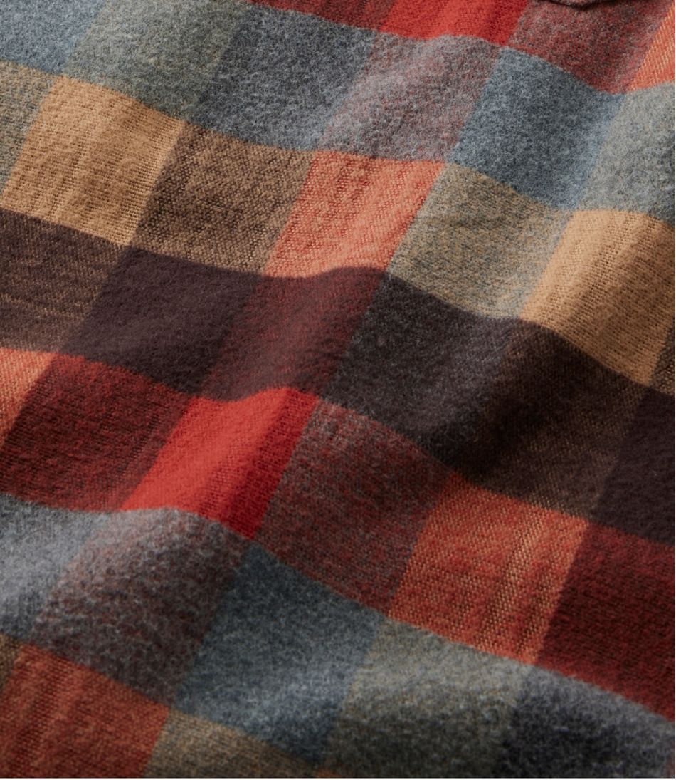 Men's Chamois Shirt, Slightly Fitted, Plaid L.L.Bean Everyday