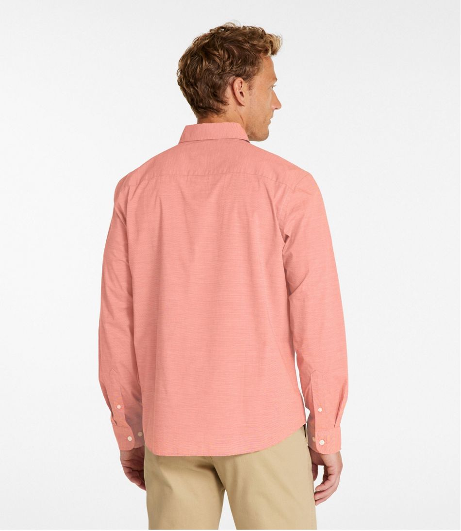 Men's Comfort Stretch Performance® Shirt, Long-Sleeve, Slightly Fitted Untucked Fit L.L.Bean Value
