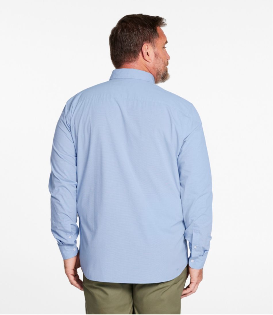 Men's Comfort Stretch Performance® Shirt, Long-Sleeve, Slightly Fitted Untucked Fit L.L.Bean Value