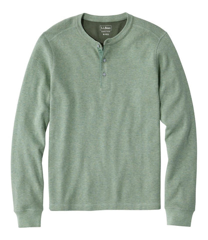 Men's Bean's Vintage Soft Knit Henley L.L.Bean Premium