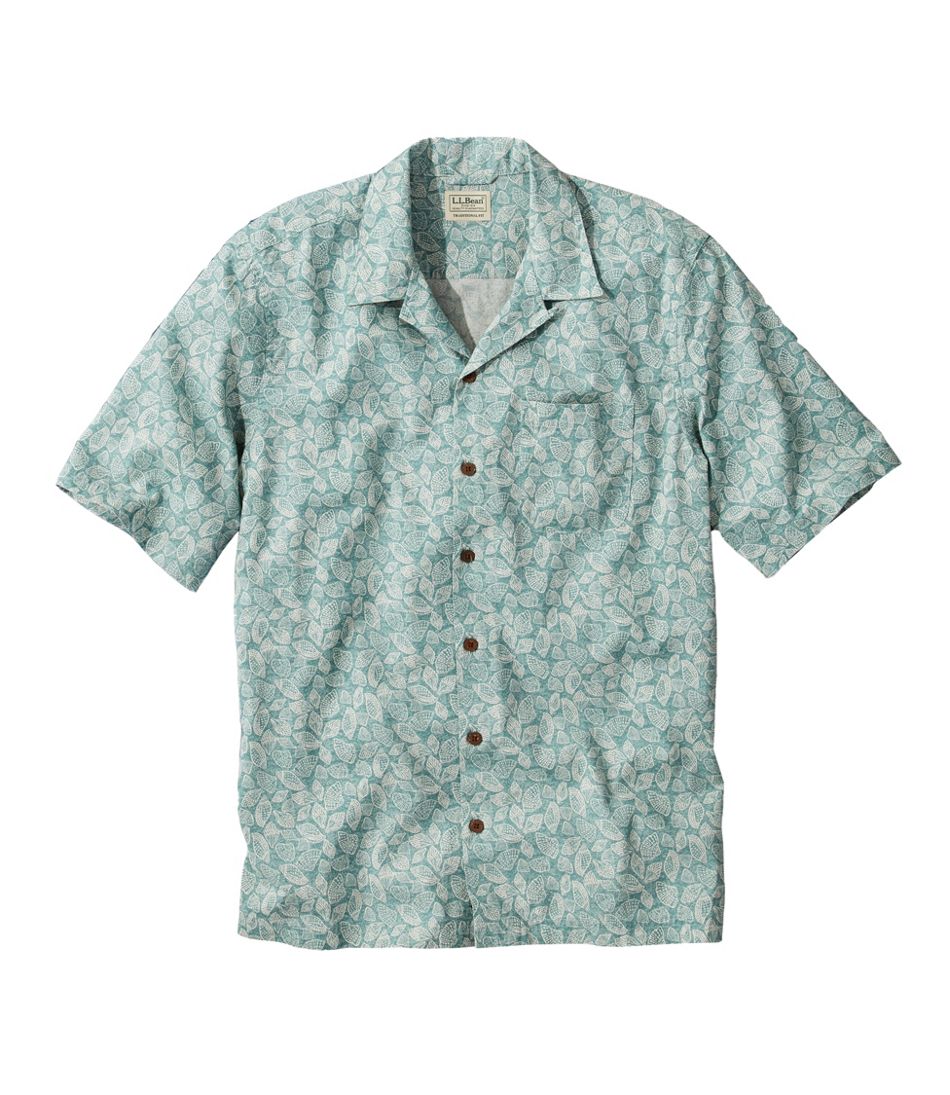Men's Tropics Shirt, Short-Sleeve Print L.L.Bean Popular
