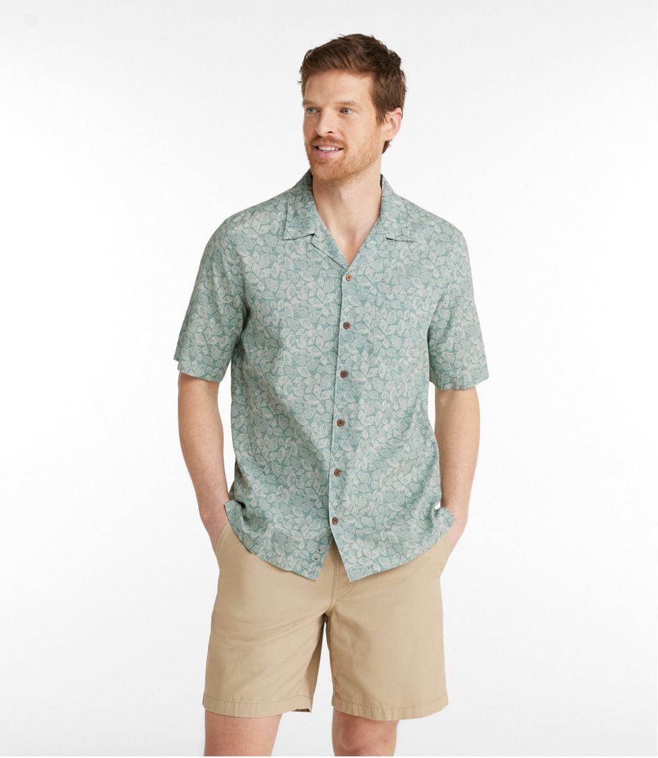 Men's Tropics Shirt, Short-Sleeve Print L.L.Bean Popular