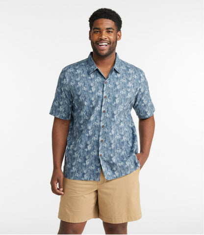 Men's Tropics Shirt, Short-Sleeve Print L.L.Bean Popular