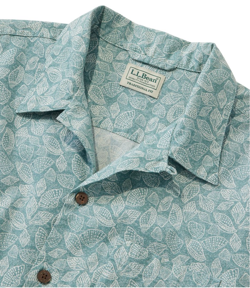 Men's Tropics Shirt, Short-Sleeve Print L.L.Bean Popular