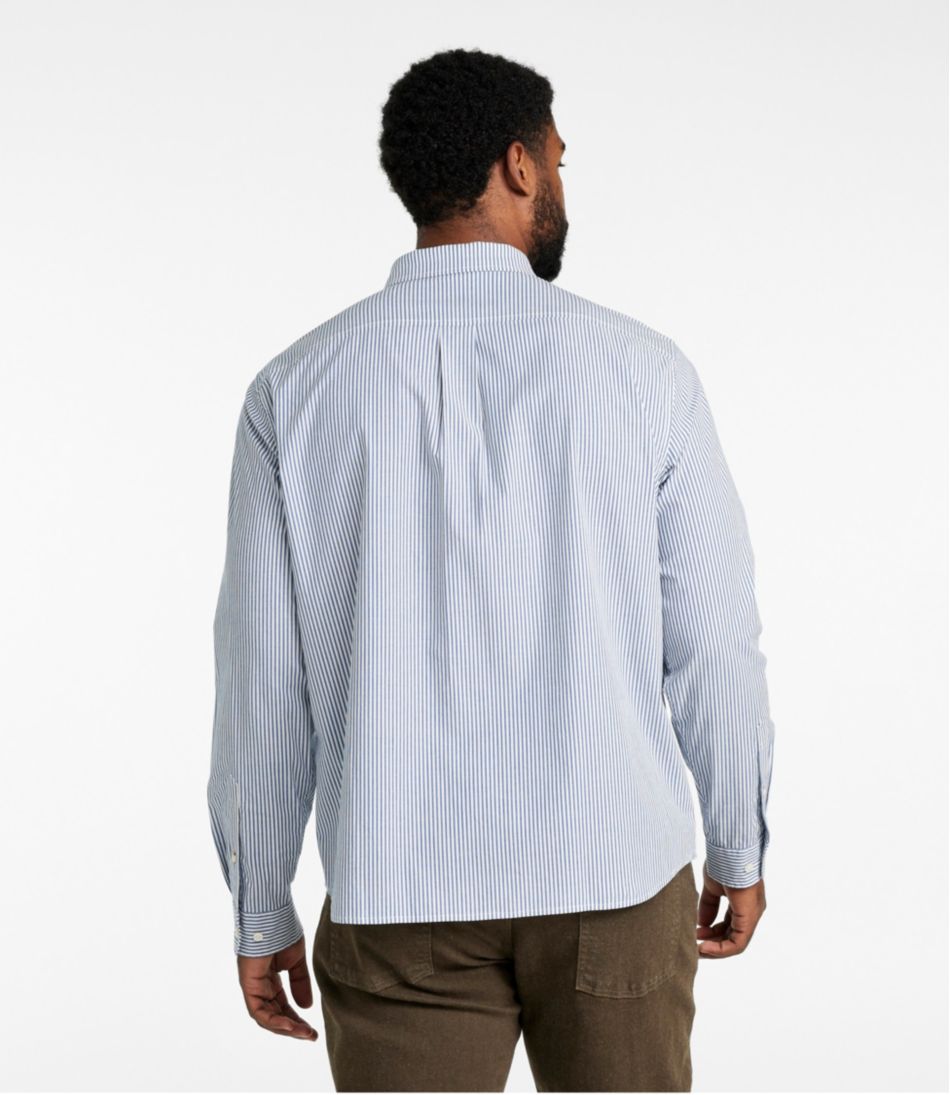 Men's Signature Stretch Poplin Shirt, Long-Sleeve, Slim Fit L.L.Bean Classic