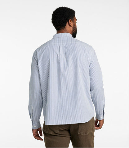 Men's Signature Stretch Poplin Shirt, Long-Sleeve, Slim Fit L.L.Bean Classic