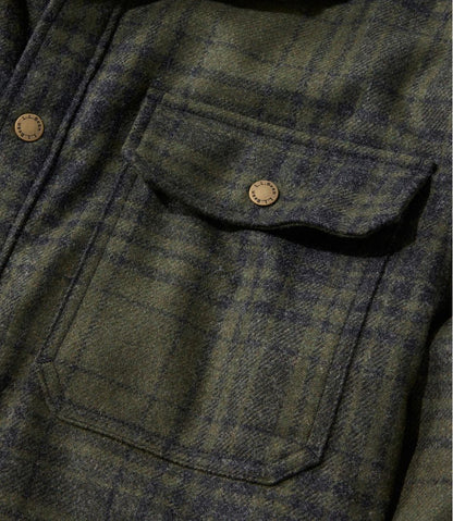 Men's Maine Guide Lightweight Lined Wool Field Shirt, Plaid L.L.Bean Popular