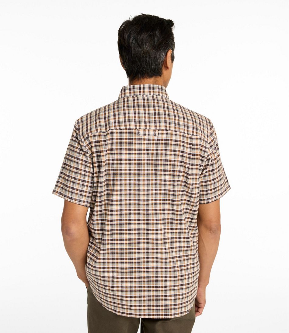 Men's Stonecoast Hemp Shirt, Short-Sleeve, Slightly Fitted Untucked Fit L.L.Bean Top Pick