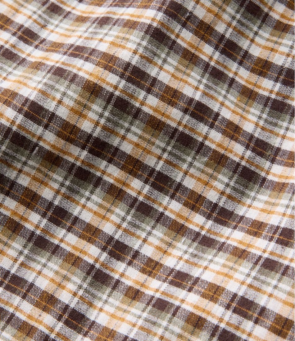 Men's Stonecoast Hemp Shirt, Short-Sleeve, Slightly Fitted Untucked Fit L.L.Bean Top Pick