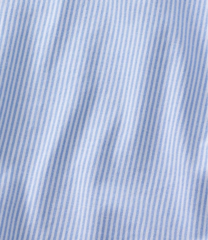 Men's Comfort Stretch Oxford Shirt, Traditional Untucked Fit, Stripe L.L.Bean Essential