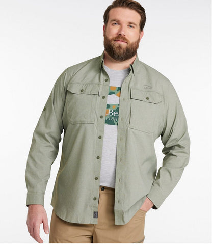 Men's No Fly Zone Shirt, Long-Sleeve L.L.Bean Everyday