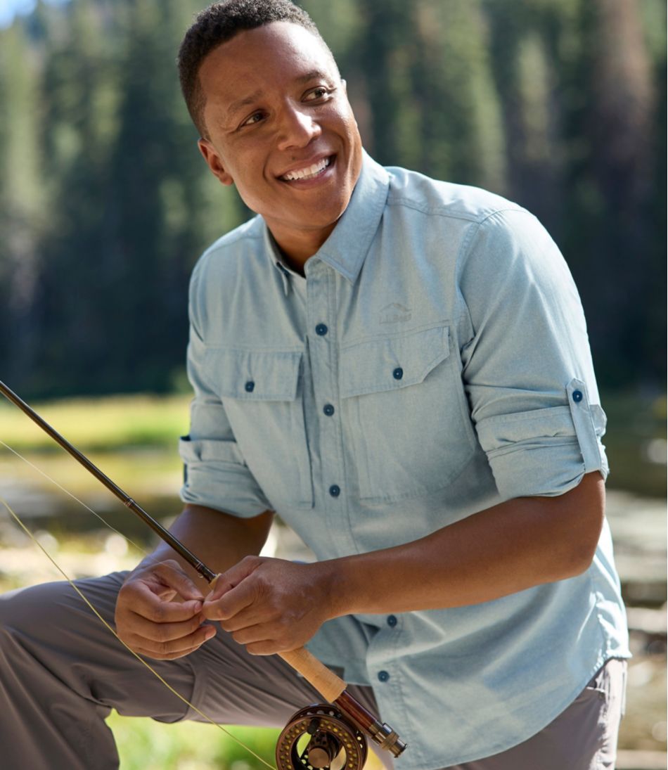 Men's No Fly Zone Shirt, Long-Sleeve L.L.Bean Everyday