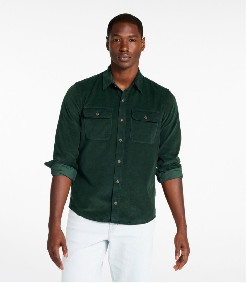 Men's Signature Microwale Corduroy Shirt L.L.Bean Value