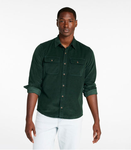 Men's Signature Microwale Corduroy Shirt L.L.Bean Value