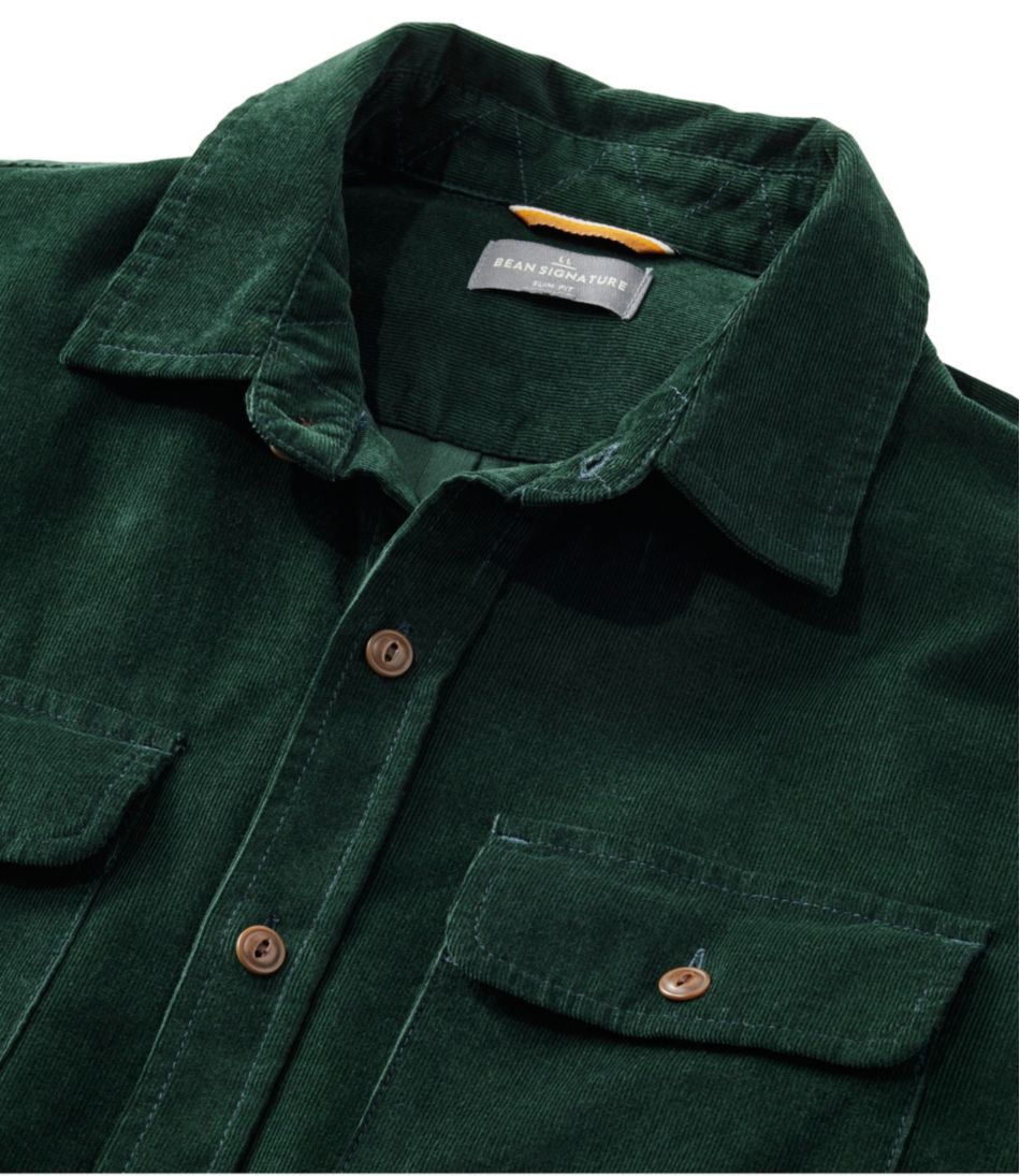 Men's Signature Microwale Corduroy Shirt L.L.Bean Value