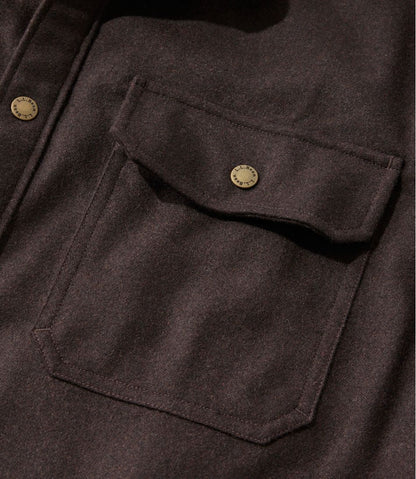 Men's Maine Guide Lightweight Lined Wool Field Shirt L.L.Bean Premium
