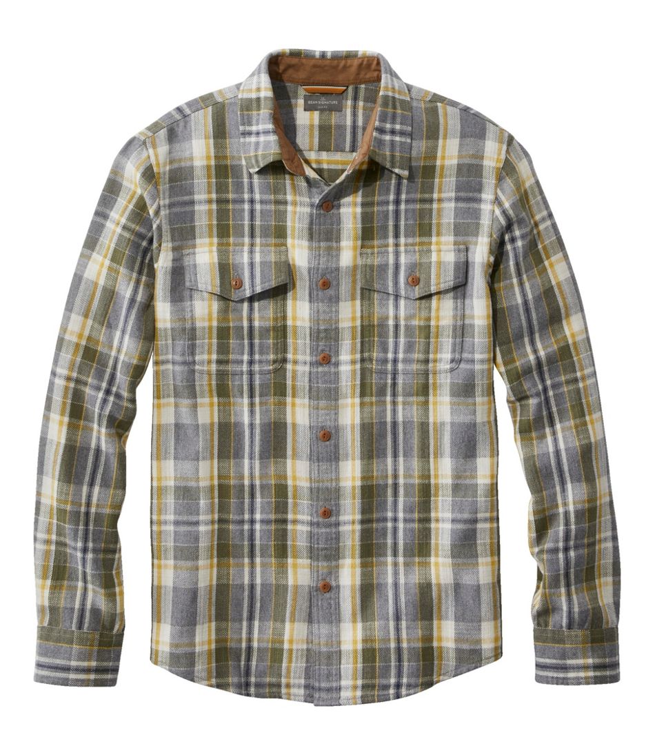 Men's Signature Heritage Textured Flannel Shirt L.L.Bean Best Seller