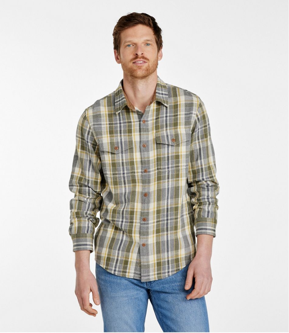 Men's Signature Heritage Textured Flannel Shirt L.L.Bean Best Seller