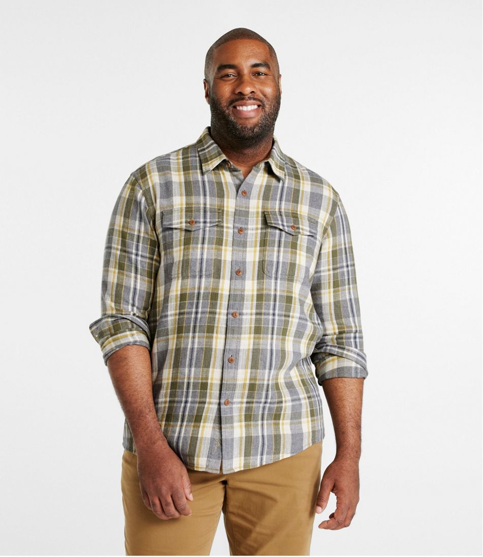 Men's Signature Heritage Textured Flannel Shirt L.L.Bean Best Seller