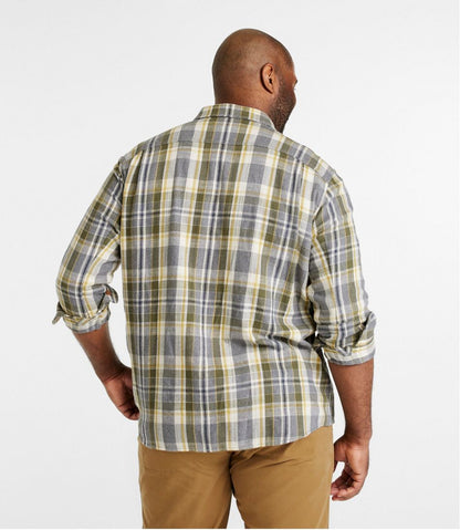 Men's Signature Heritage Textured Flannel Shirt L.L.Bean Best Seller
