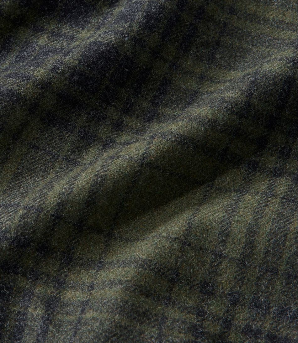 Men's Maine Guide Lightweight Wool Field Shirt, Plaid L.L.Bean Top Pick