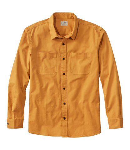 Men's BeanFlex® Twill Shirt, Traditional Untucked Fit, Long-Sleeve L.L.Bean Classic