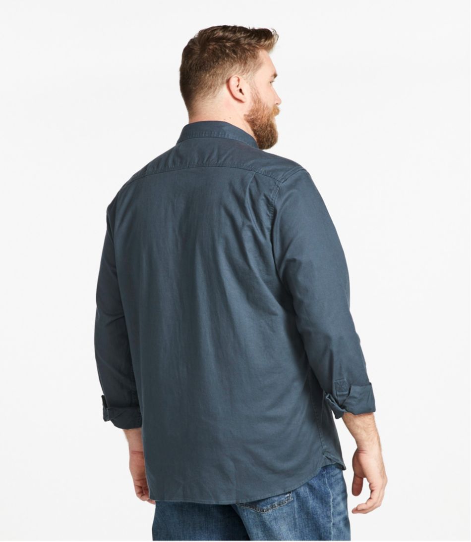 Men's BeanFlex® Twill Shirt, Traditional Untucked Fit, Long-Sleeve L.L.Bean Classic