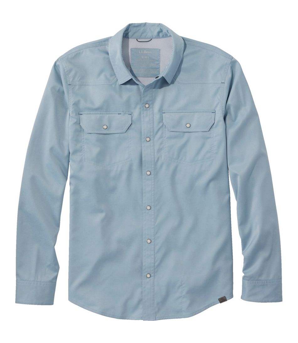 Men's West Branch Fishing Shirt, Long-Sleeve L.L.Bean Premium