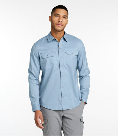 Men's West Branch Fishing Shirt, Long-Sleeve L.L.Bean Premium