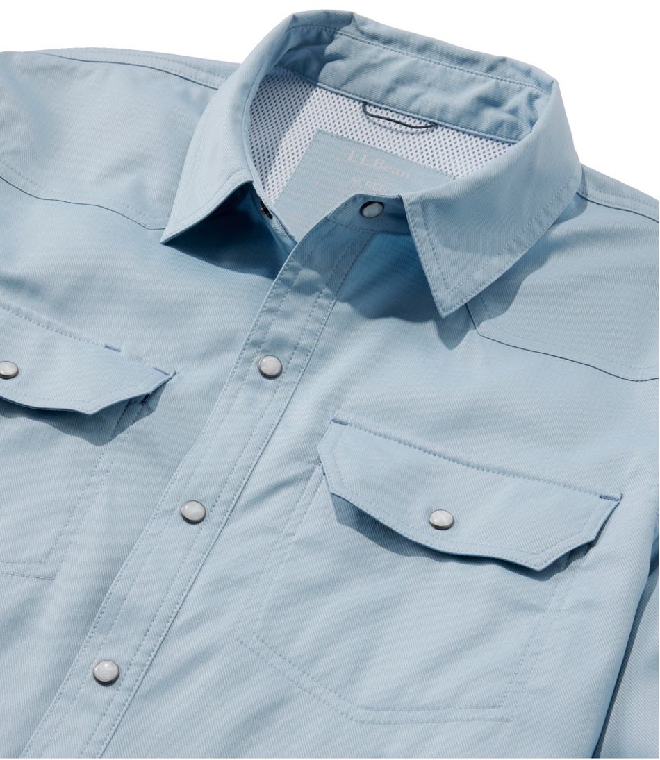 Men's West Branch Fishing Shirt, Long-Sleeve L.L.Bean Premium