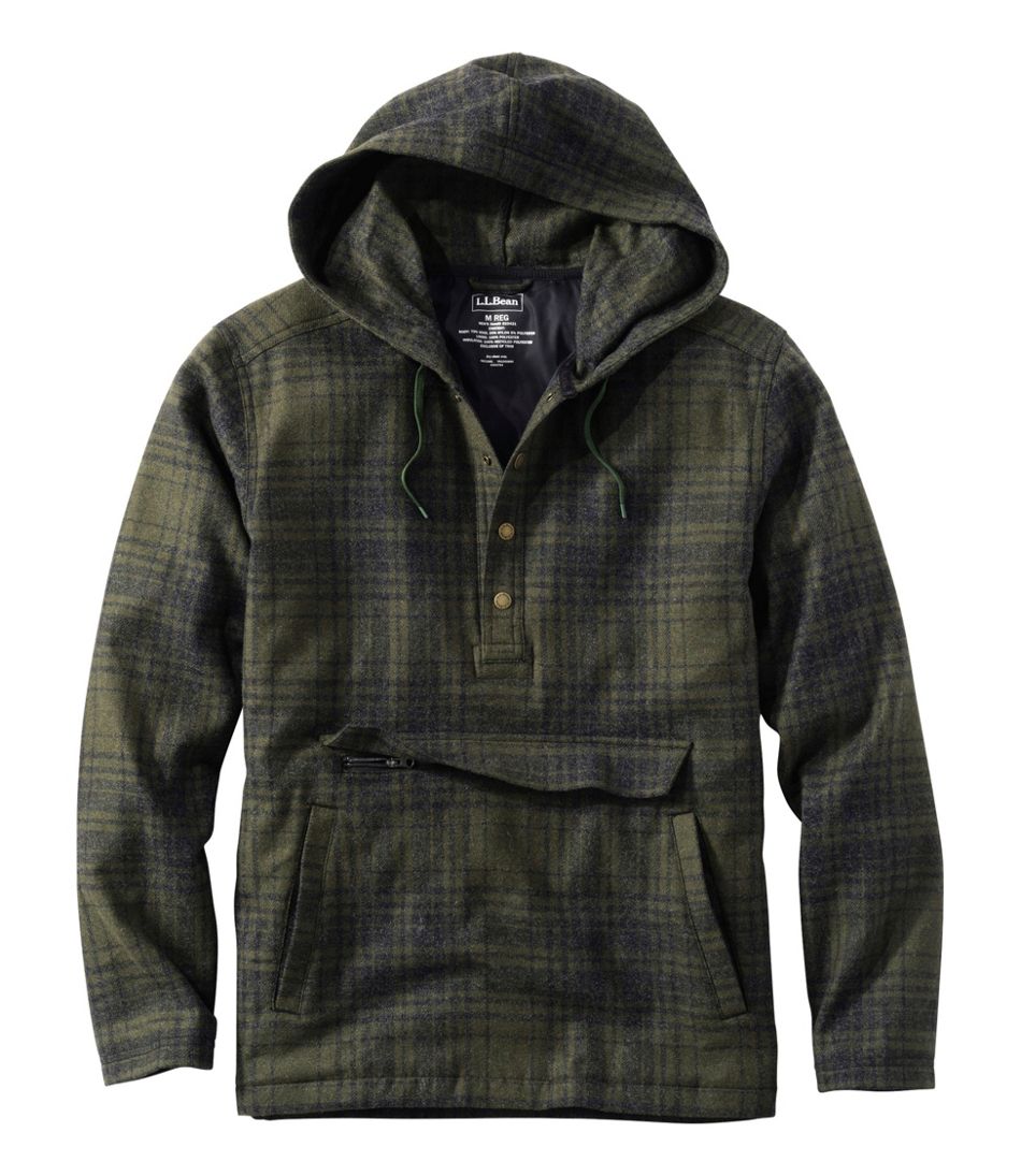 Men's Maine Guide Wool Anorak L.L.Bean Popular