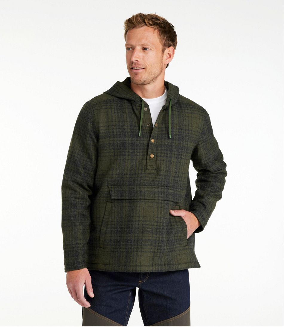 Men's Maine Guide Wool Anorak L.L.Bean Popular