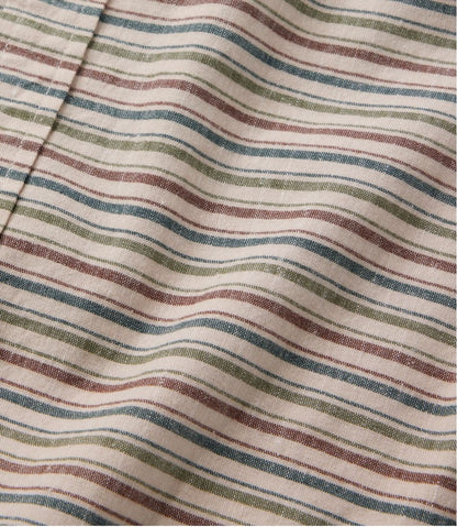 Men's Stonecoast Hemp Shirt, Long-Sleeve, Slightly Fitted Untucked Fit, Stripe L.L.Bean Value