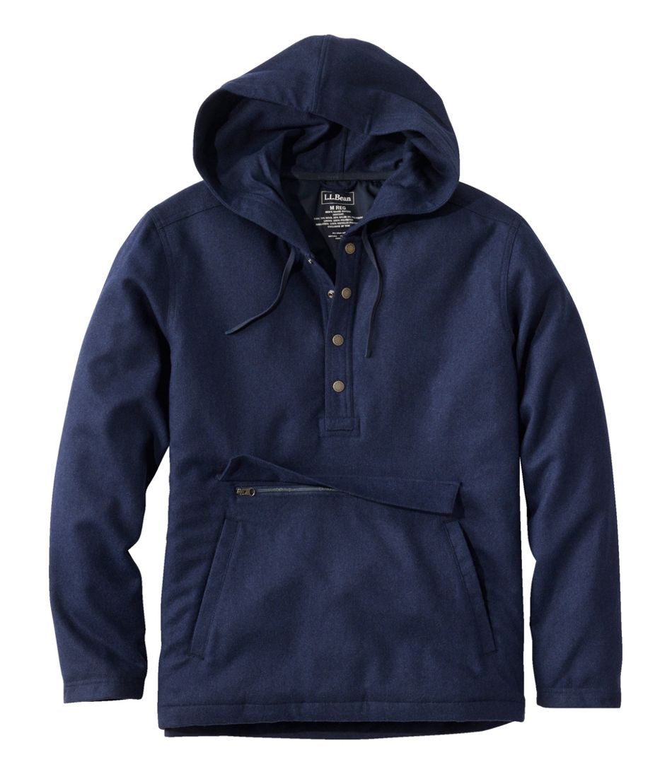 Men's Maine Guide Wool Anorak L.L.Bean Premium