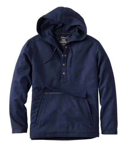 Men's Maine Guide Wool Anorak L.L.Bean Premium