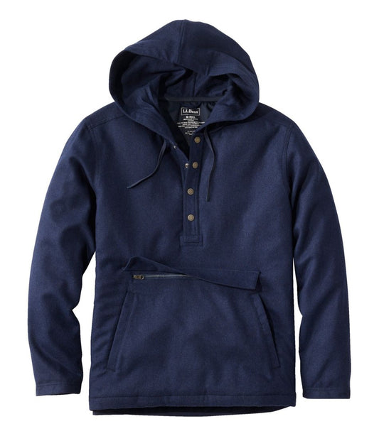 Men's Maine Guide Wool Anorak L.L.Bean Premium