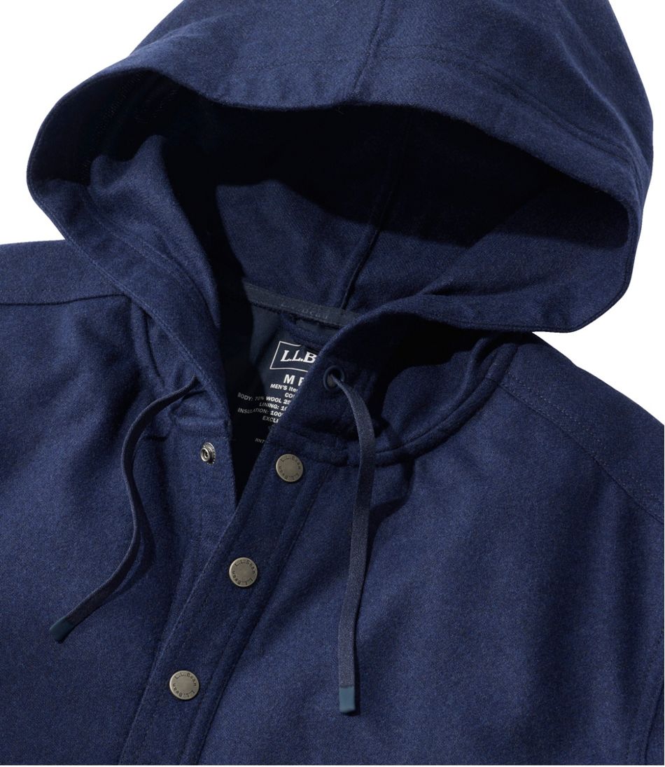 Men's Maine Guide Wool Anorak L.L.Bean Premium