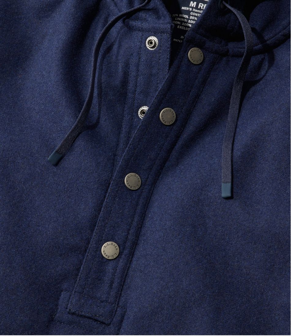 Men's Maine Guide Wool Anorak L.L.Bean Premium
