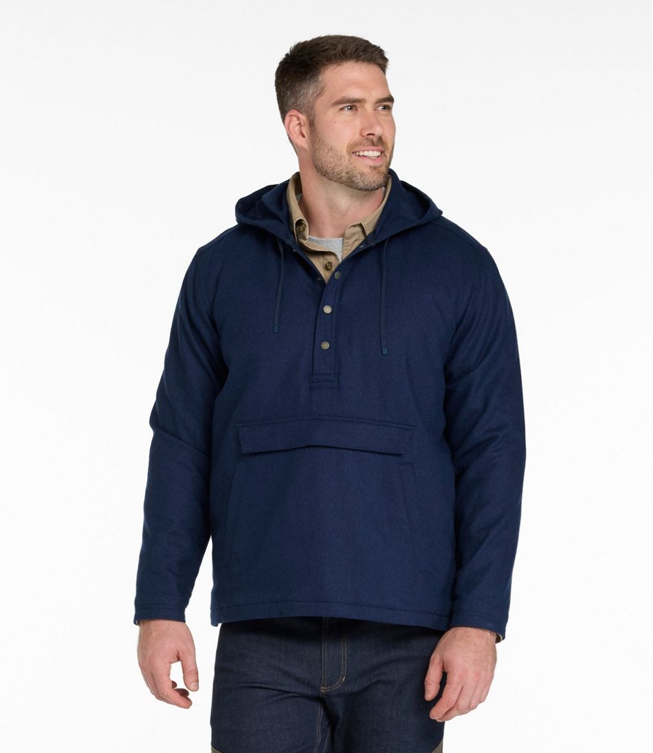 Men's Maine Guide Wool Anorak L.L.Bean Premium
