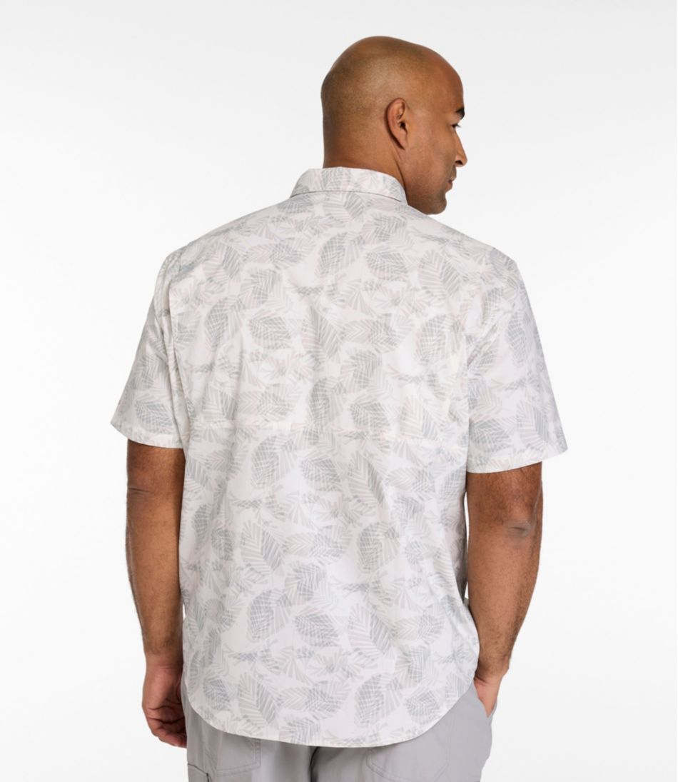 Men's Tropicwear Shirt, Short-Sleeve Print L.L.Bean Top Pick