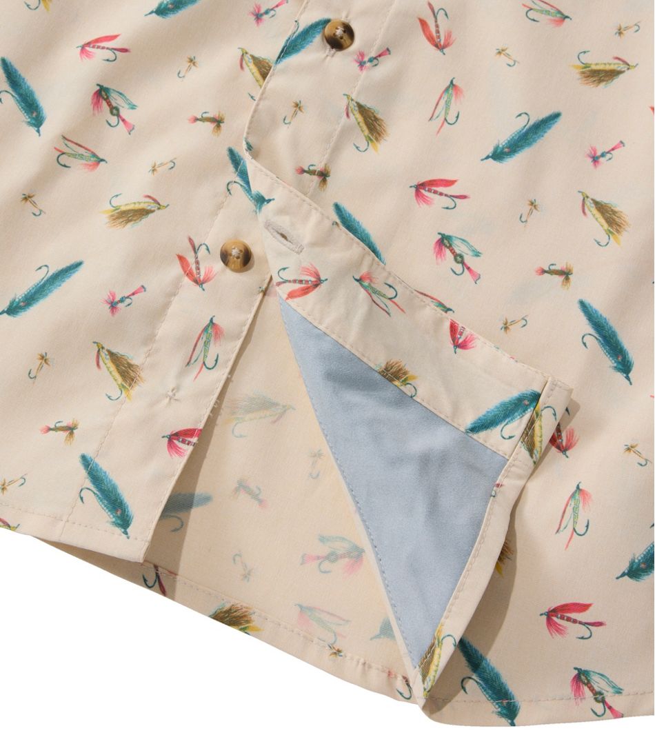 Men's Tropicwear Shirt, Short-Sleeve Print L.L.Bean Top Pick