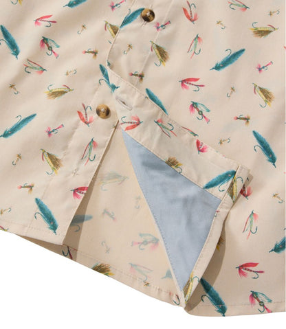 Men's Tropicwear Shirt, Short-Sleeve Print L.L.Bean Top Pick